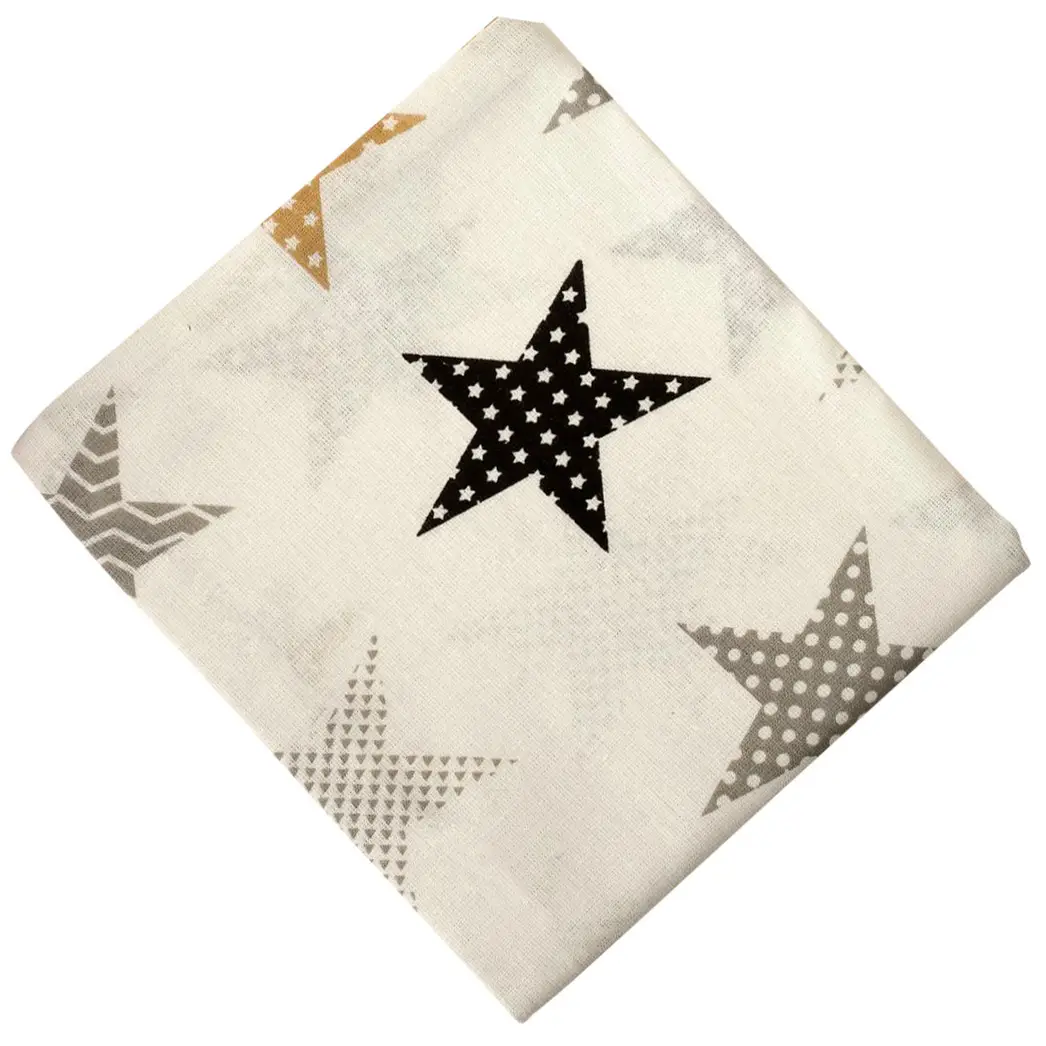 Наволочка AmaroBaby 40х60 бязь Звёзды пэчворк