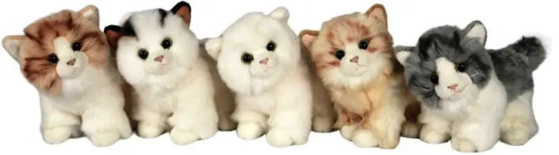 Игрушка мягконабивная Котята, 18 см, в ассортименте