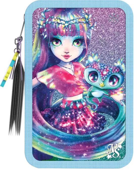 Школьный пенал с наполнением, для девочек, Nebulous Stars, серия Isadora