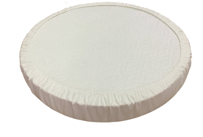 BAMBOLA Наматрасник непромакаемый на резинке круглый Махра 75-75см Белый BAMBOLA Наматрасник непромакаемый на резинке круглый Махра 75-75см Белый
