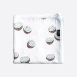 Муслиновое лёгкое одеяло Mjolk Кокосы 100х100 см