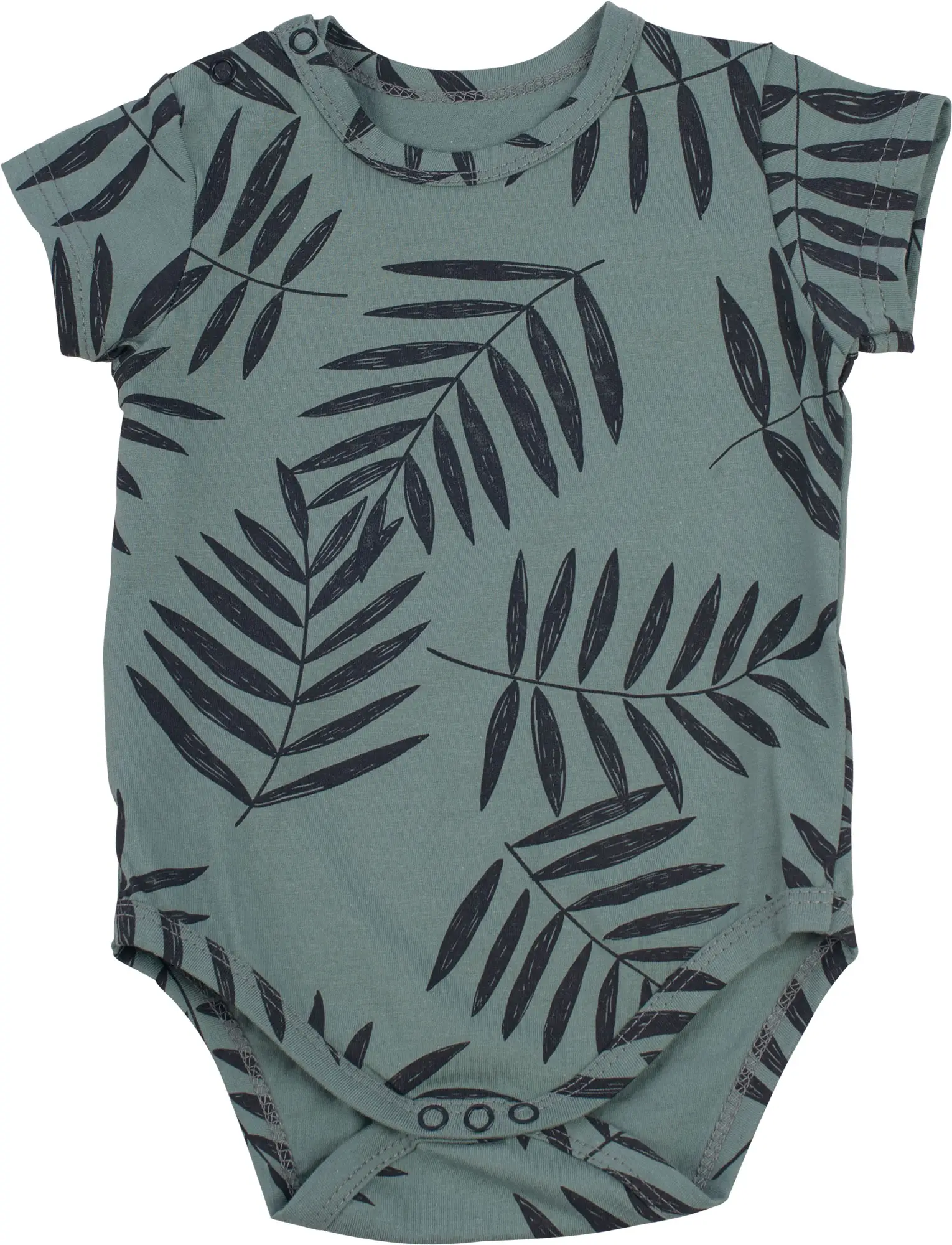 Полукомбинезон Little BIG Star, кулир, листья, размер 48-74, арт. 326169