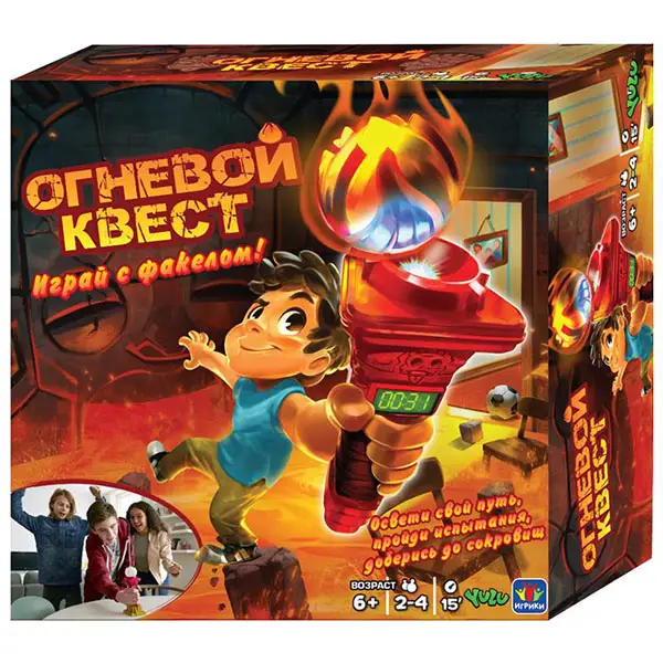 Настольная игра Yulu Огневой квест