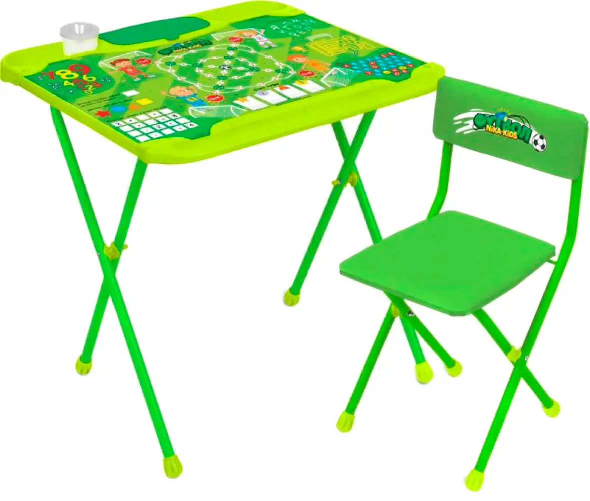 Набор мебели Nika Kids стол+стул с Футболом