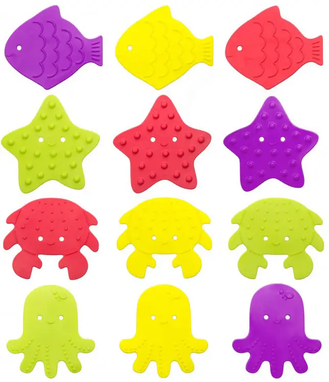 Набор ковриков для ванны Roxy Kids 12 штук