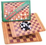 Фотография товара Настольная игра Десятое королевство, Шашки русские и международные, 01068