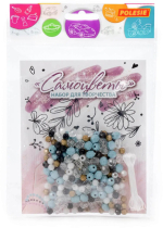 Фотография товара Набор для детского творчества из бусин, Полесье "Самоцветы", 250 элементов