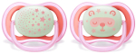 Фотография товара Пустышка силиконовая ортодонтическая Philips Avent Ultra Air SCF376/22 (6-18 мес)
