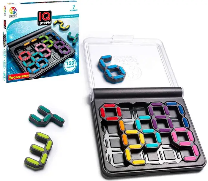 Логическая игра Bondibon IQ-Цифры, арт. ВВ5263
