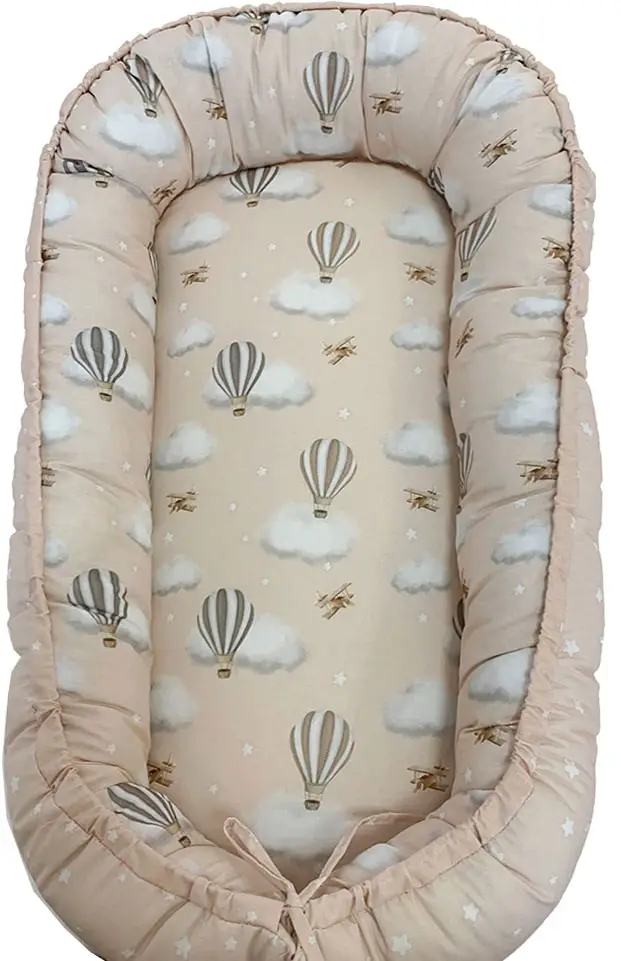 Подушка-гнездышко Навстречу приключениям, бежевая