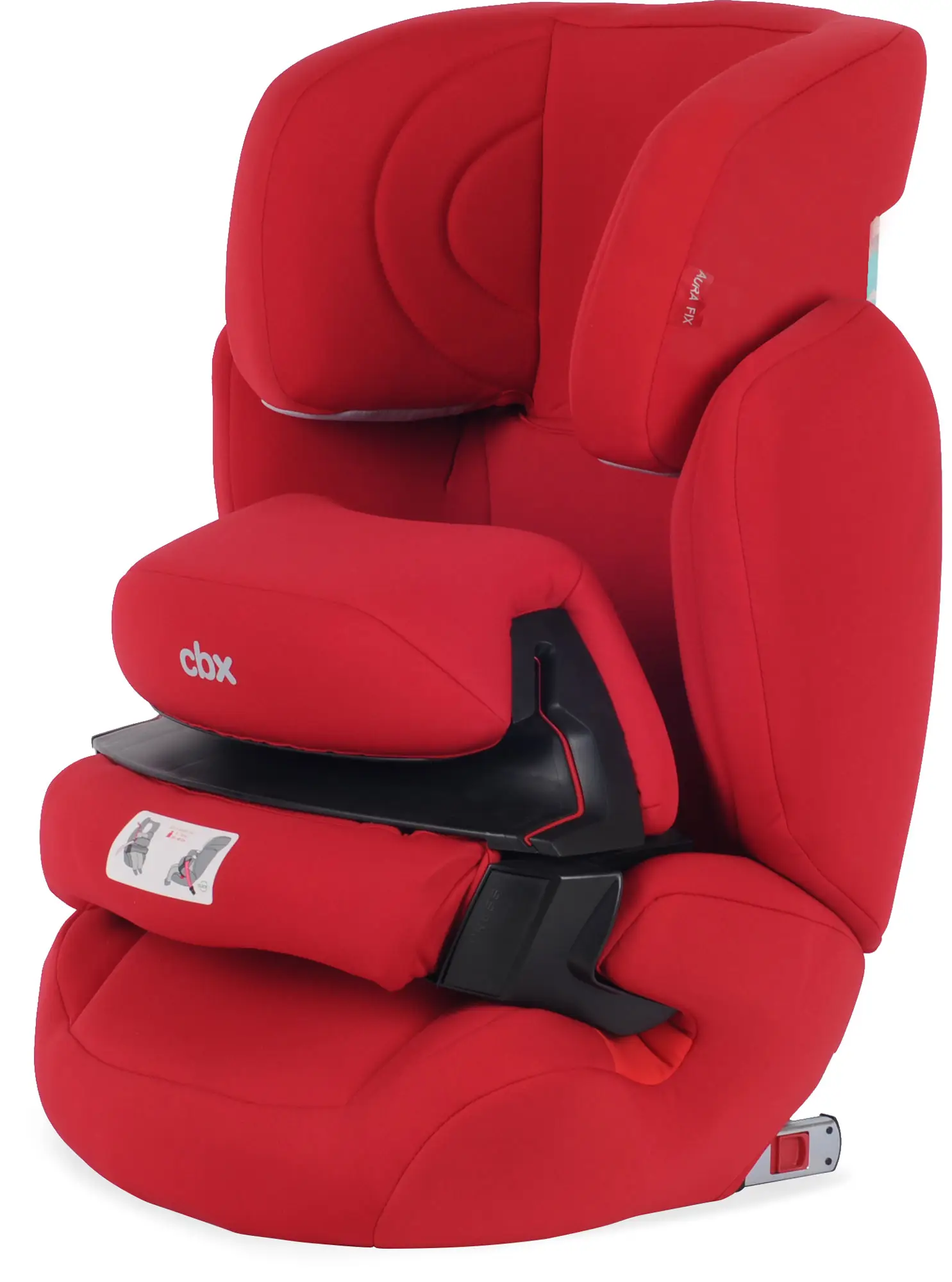 Автокресло CBX by Cybex Aura Fix группа 1/2/3 (9-36 кг) Crunchy Red 