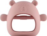 Фотография товара Силиконовый прорезыватель на руку Roxy Kids Мишка, розовый, арт. RST-003-P