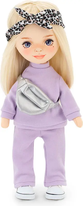 Кукла Mia в фиолетовом спортивном костюме Orange Toys, серия Спортивный стиль
