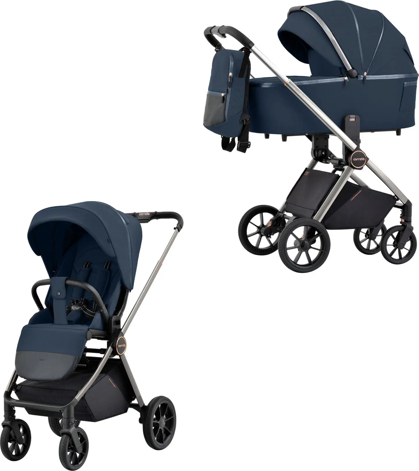 Коляска 2 в 1 Carrello Ultra, Morning Blue, арт. CRL-6525