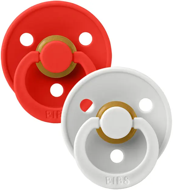 Набор пустышек Bibs Colour Candy Apple, Haze 0-6 месяцев