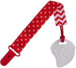 Фотография товара Прорезыватель на держателе Roxy Kids Клубничка, красный