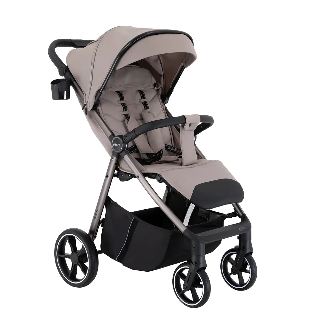 Коляска детская Pituso EMMA прогулочная, Капучино