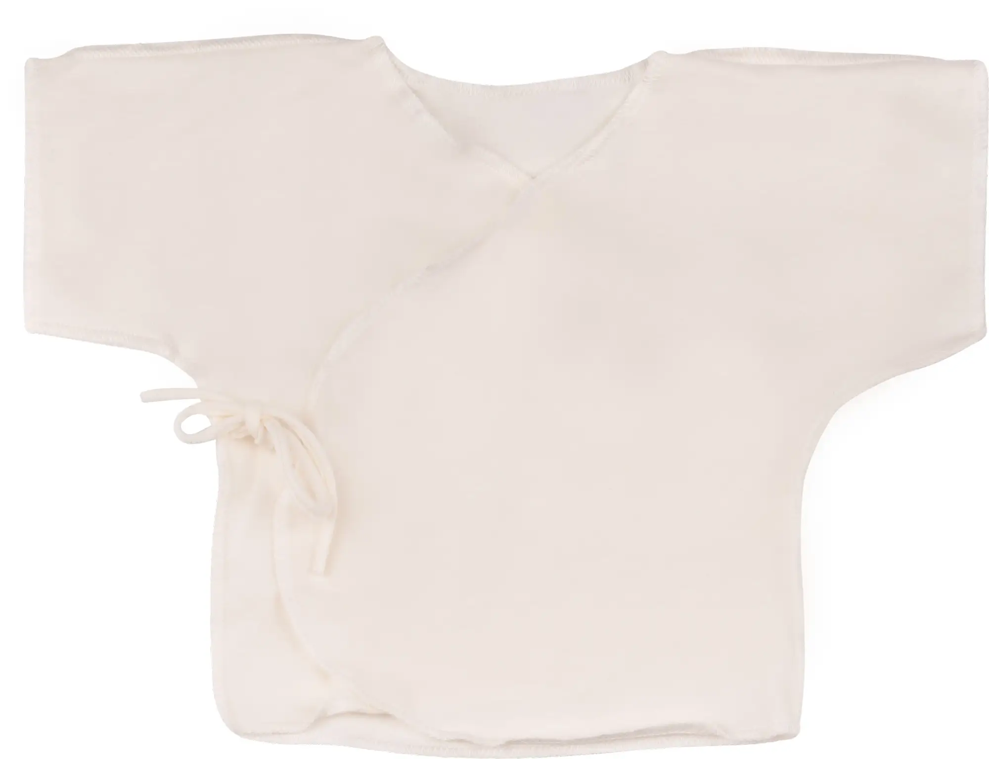 Распашонка Фабрика Бамбук короткий рукав пенье молочный 62