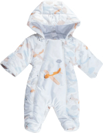 Фотография товара Комбинезон утеплённый Самолёты Luxury Baby, размер 68, разноцветный