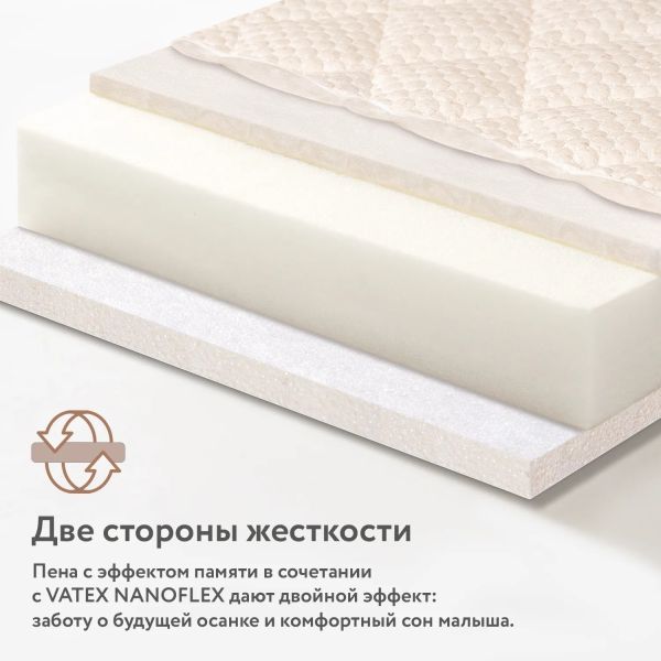 Фотография товара Матрац детский "Комфорт Memory" 1190х600х120мм