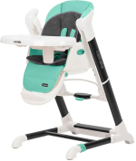 Фотография товара Стульчик для кормления Cascata Carrello, Tropical Green, CRL-10303 