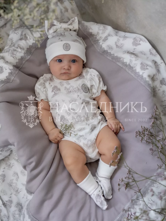 Фотография товара Боди д/д пр. гравюра р. 56-36 - 86-52 (р. 56-36)