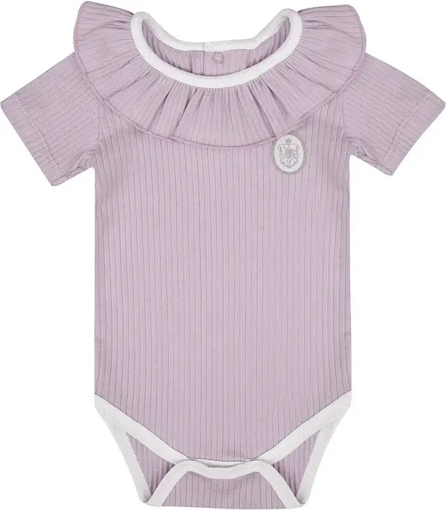 Боди, короткие рукава, фиалка, р. 68-74, НВ9006-ФЛК