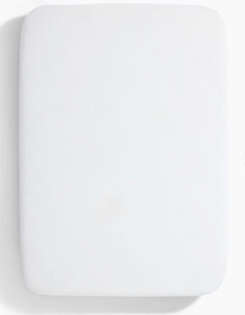 Фотография товара 87564, Простыня на резинке 140x70 см (молочный / milk)