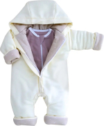 Фотография товара Комбинезон Bunnyphant для малыша из футера, лавандовый