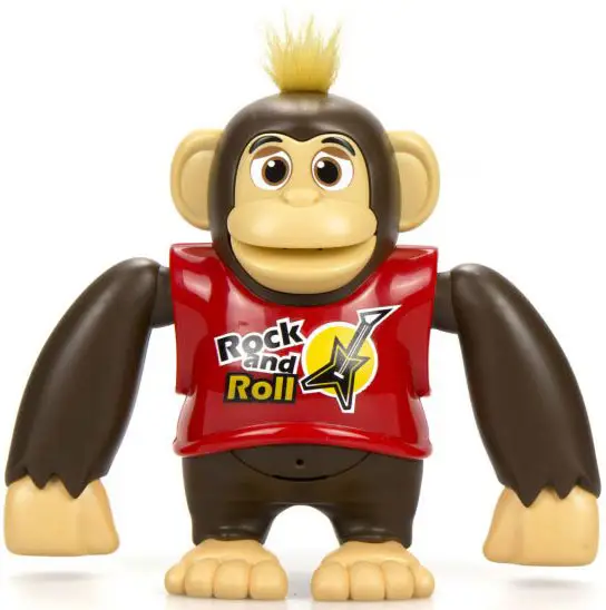 Робот Обезьяна Чимпи красная