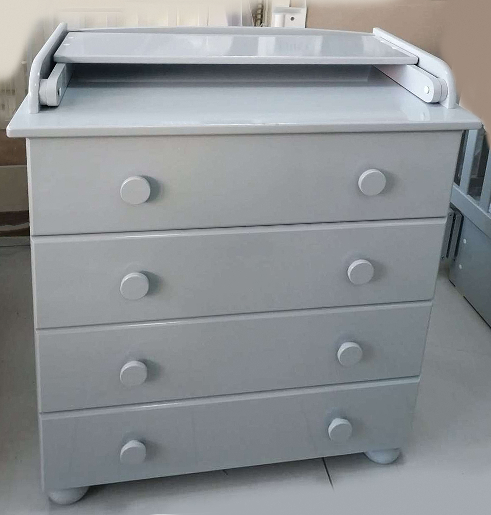 Фотография товара Комод Классик Няня, цвет серый