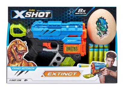 Икс Шот Бластер Дино-Атака Extinct с акс. X-SHOT