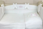Фотография товара Набор в кроватку Little Star Неподражаемая 120x60 см 6 предметов, сатин, холлофан 