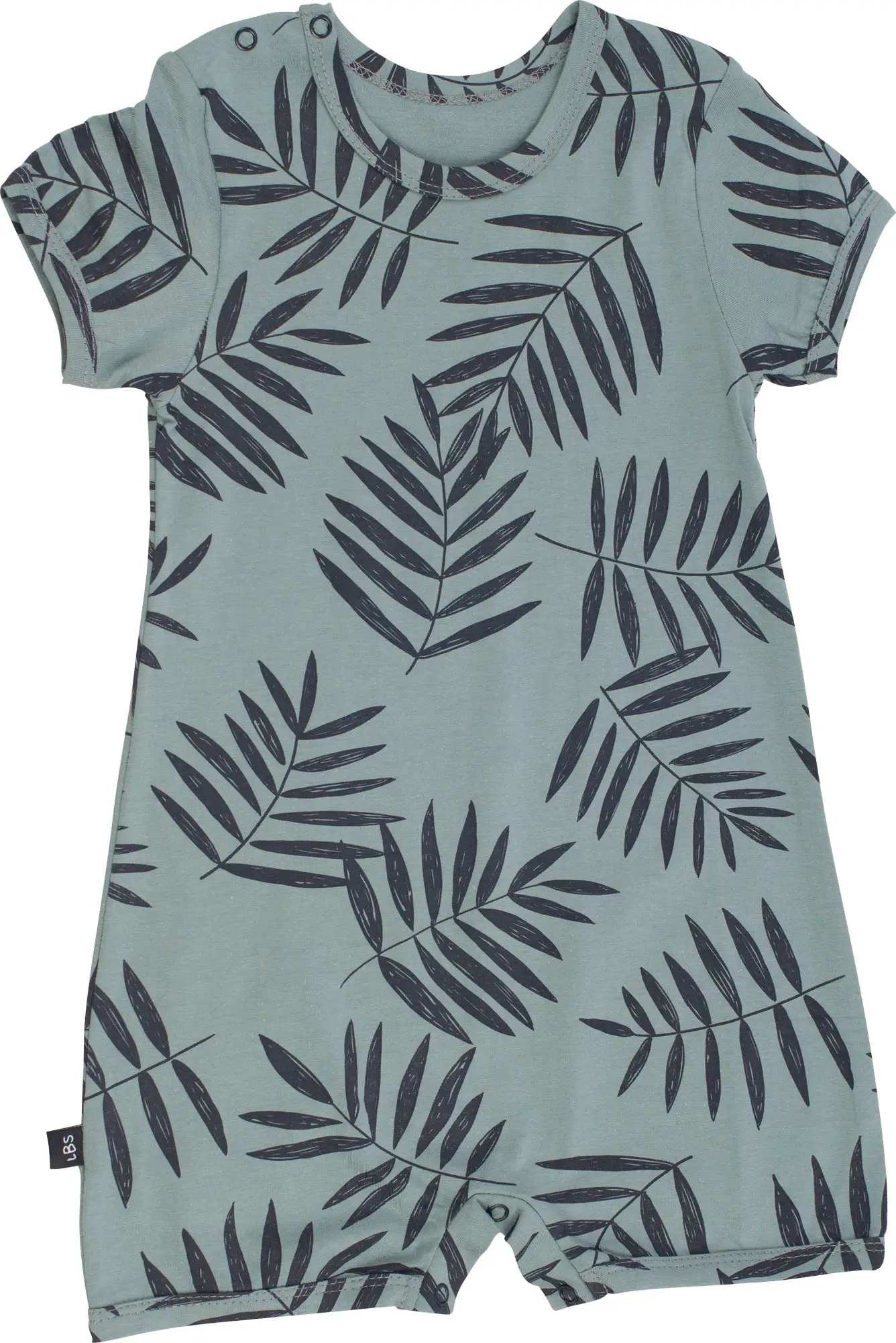 Полукомбинезон Little BIG Star, кулир, листья, размер 56-92, арт. 327169