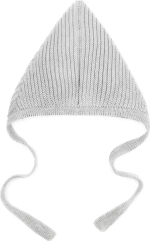 Фотография товара Шапка детская вязаная Amarobaby Pure Love Elf, демисезонная, серый, р.42-44