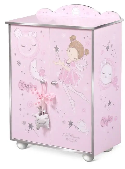 Гардеробный шкаф для куклы DeCuevas серии Мария 54 см