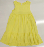 Фотография товара Платье Baby boom жатая кулирка, лимонный щербет 98