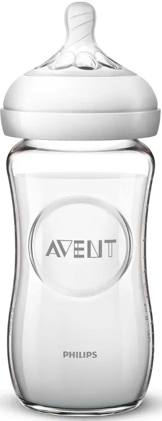 Бутылочка стеклянная Philips Avent Natural 240 мл 1m+