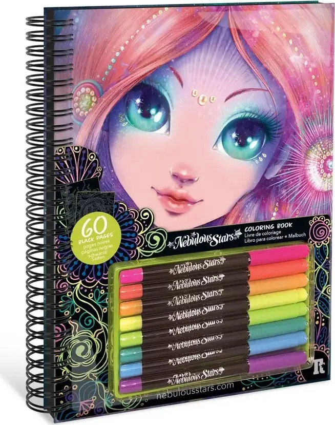 Раскраска для девочек Nebulous Stars, серия Coralia