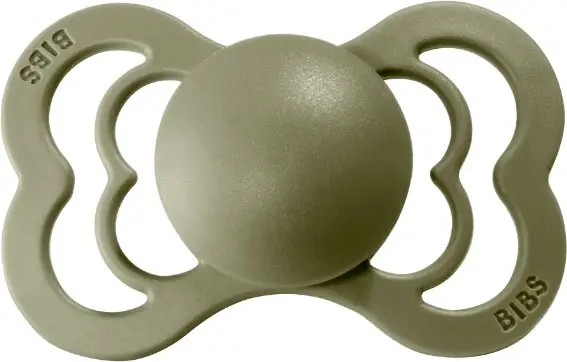 Пустышка Bibs Supreme Silicone Olive 0-6 месяцев