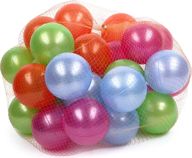 Набор шариков ТехноК для сухого бассейна, 40 штук, в сетке