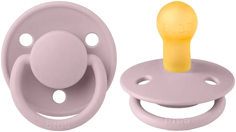 Пустышка Bibs De Lux Latex Dusky Lilac 6+ месяцев