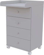 Фотография товара Комод Инканто 600/4, серый