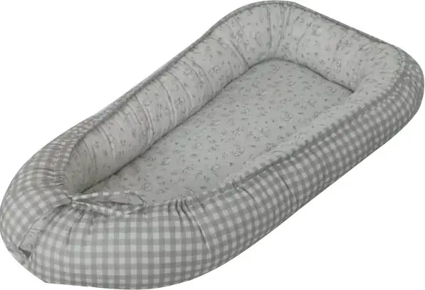 Подушка-гнездышко Кролик Лаппин Lappetti, серая, арт. 4110