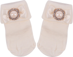 Фотография товара Носочки Little Star трикотажные Lacksher крем 6-12 месяцев