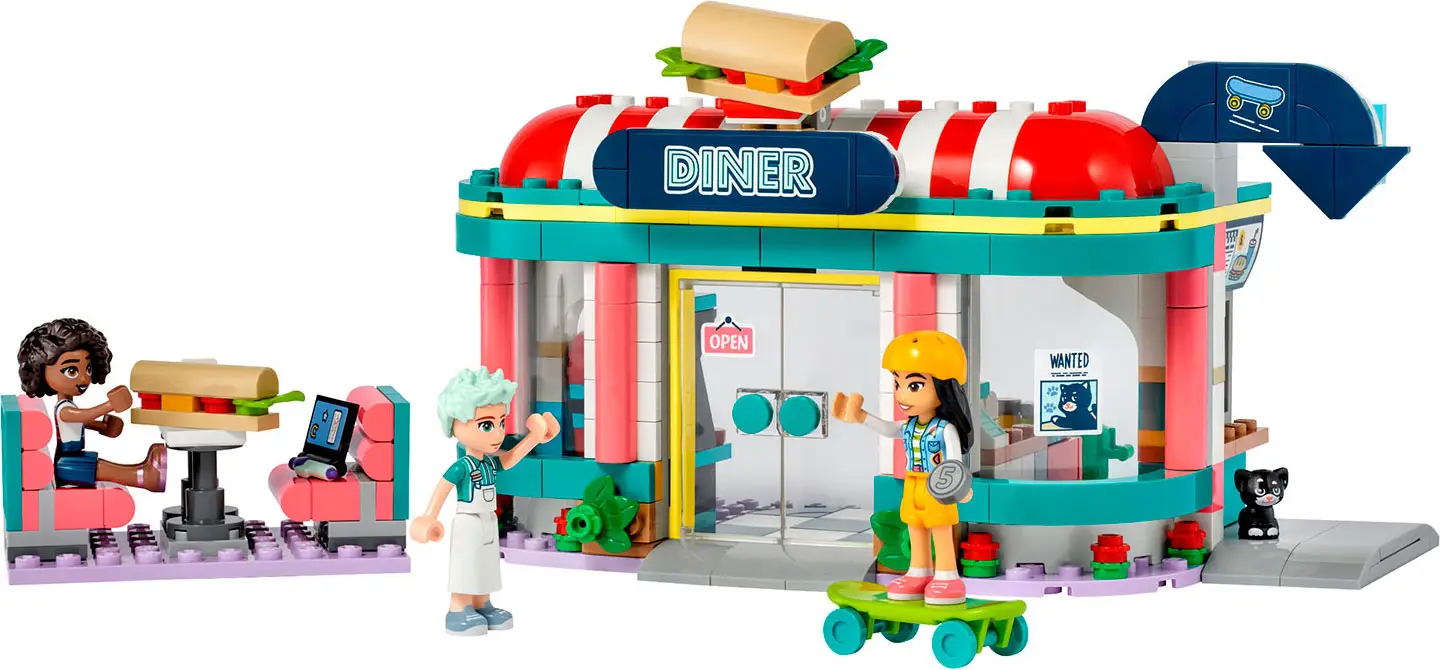 Конструктор Lego Friends Закусочная в центре Хартлейк