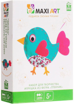 Набор для Творчества Maxi Art, Игрушка из Фетра Птенчик