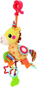 Игрушка-подвеска BIBA TOYS на прищепке Единорог Витюша,30х20х7см