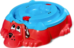 Фотография товара Sheffilton Kids Песочница Собачка с крышкой Красный/Голубой