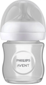 Бутылочка для кормления Natural Response, Philips Avent, 120 мл, стекло